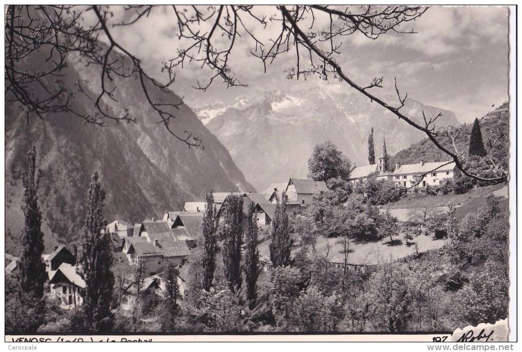 carte 1950 VENOSC/ LE ROCHAIL ET VILLAGE