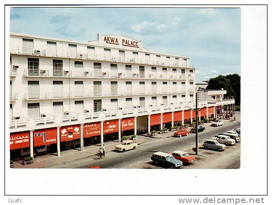 carte 1970 DOUALA / AKWA PALACE (hôtel)