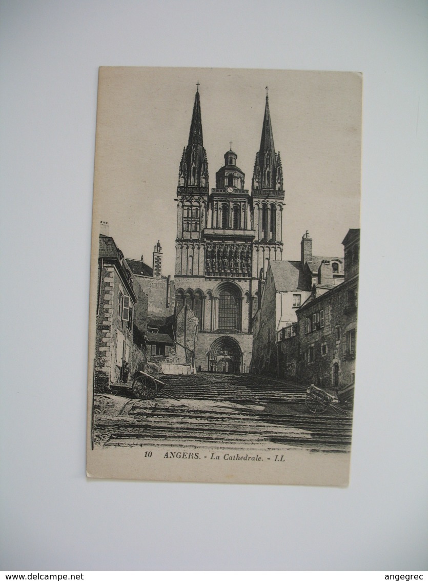 Carte  Angers  - La Cathédrale