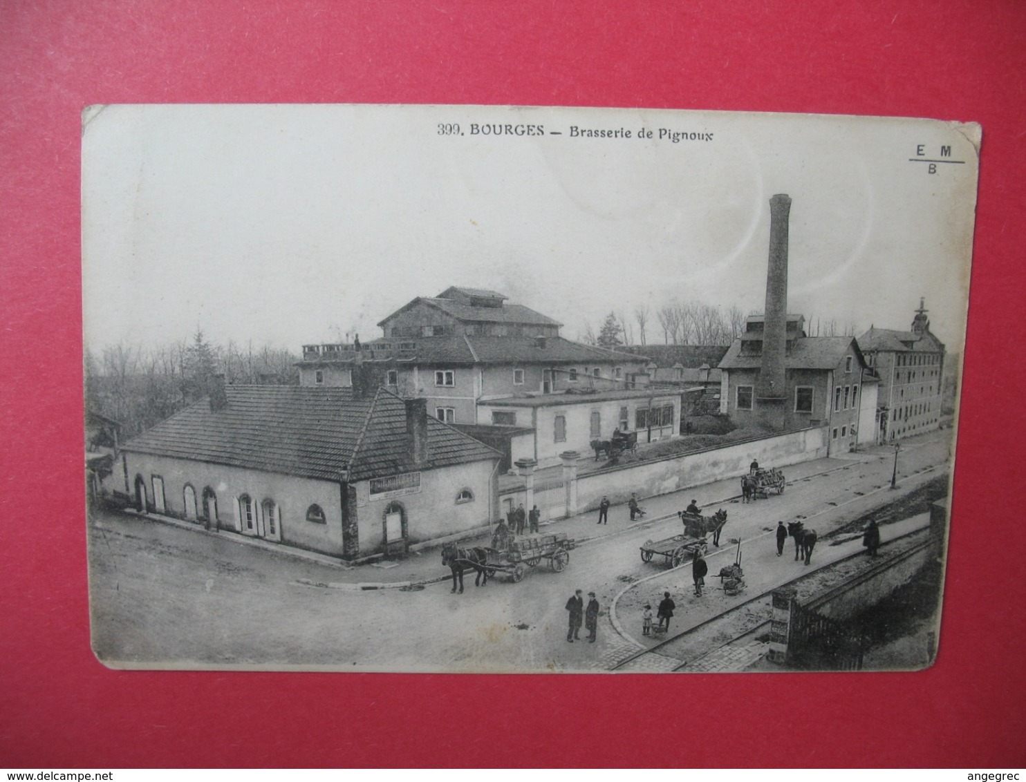 Carte  Bourges   Brasserie de Pignoux