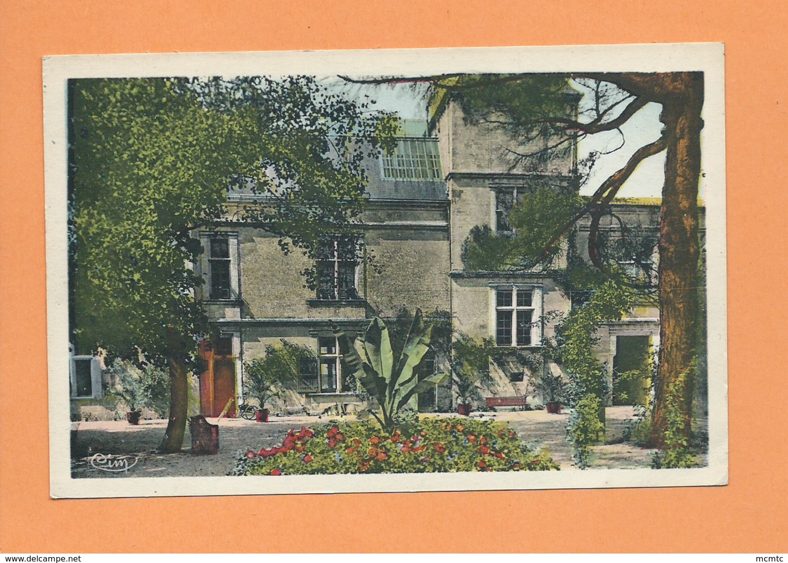 Carte  -  Coulonges sur l'Autize (Deux Sèvres ) - Château -(façade du côté du Jardin Public )