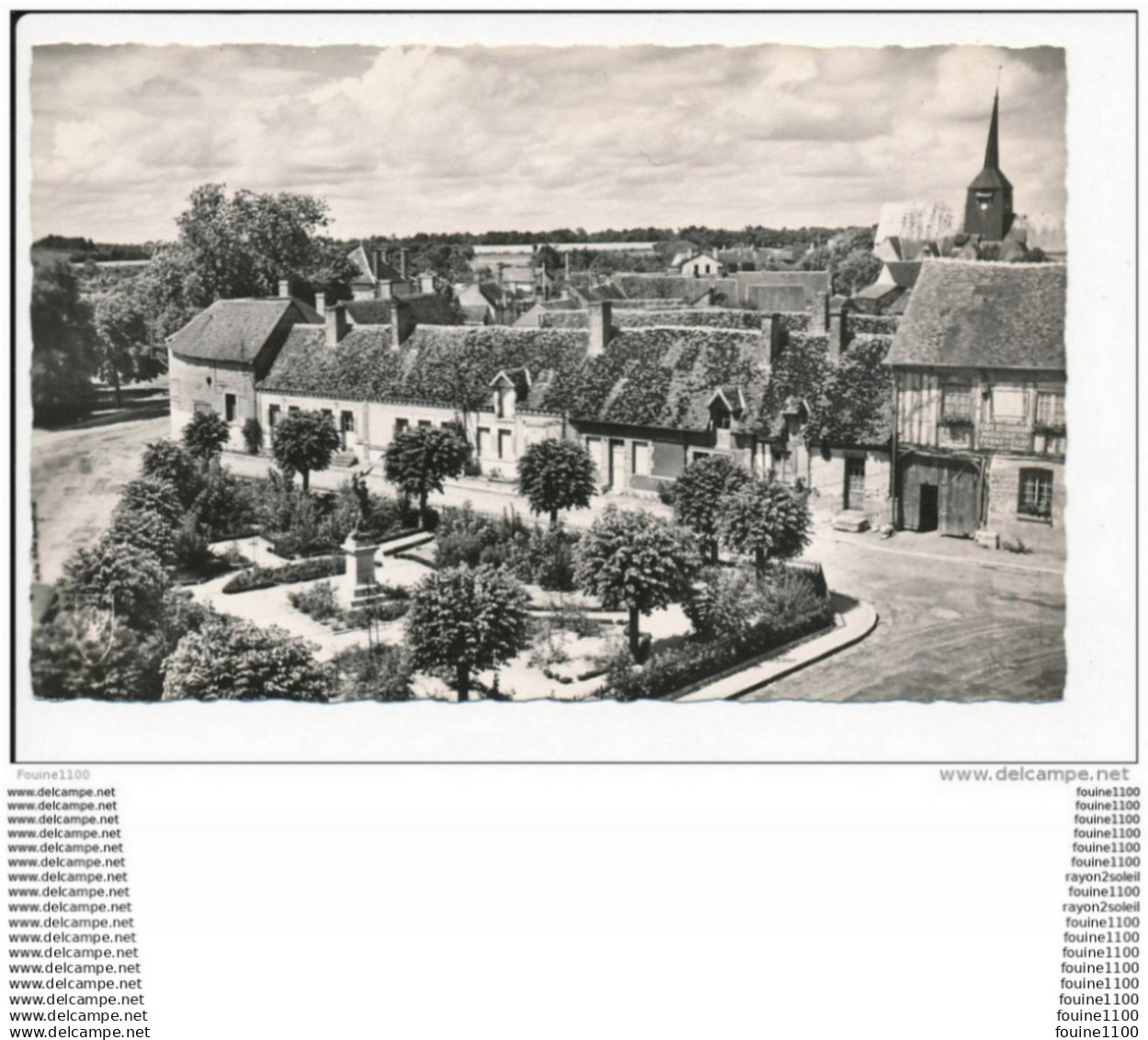 carte de  CLEMONT  ( format C.P.A ) ( recto verso )