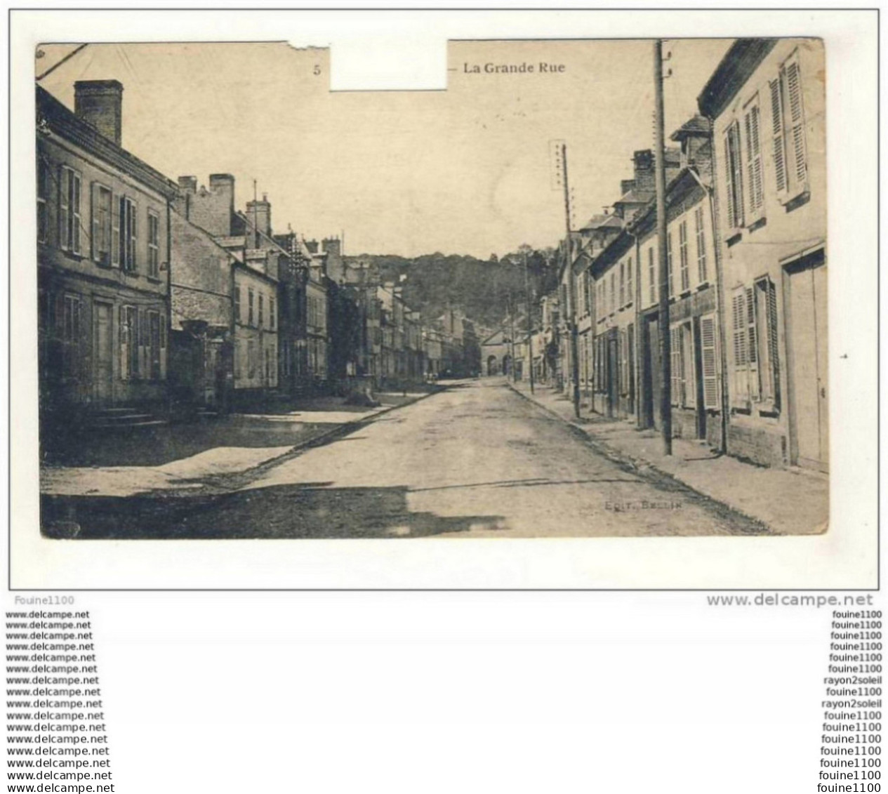 carte de conty  la grande rue