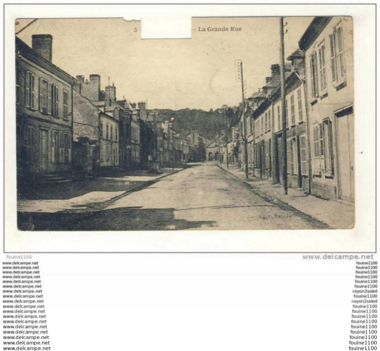 carte de conty  la grande rue