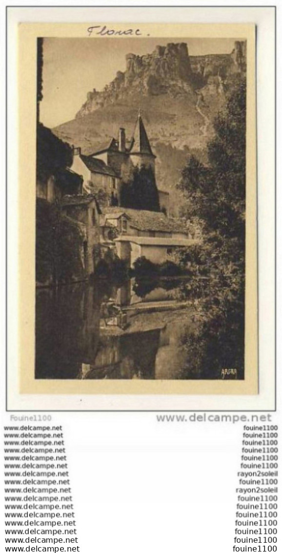 carte de florac  l' ancien château