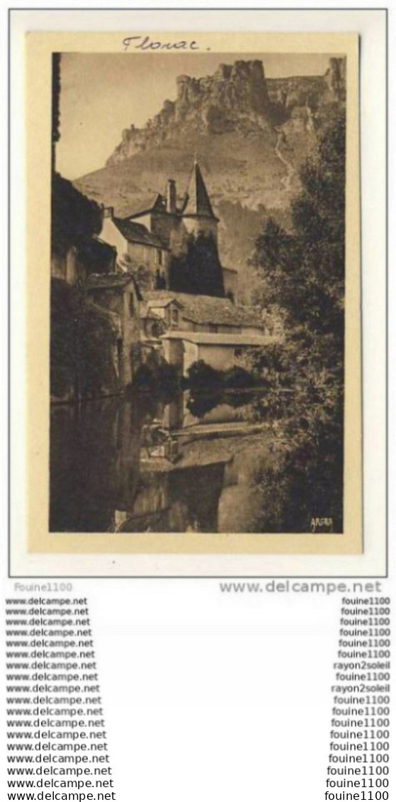 carte de florac  l' ancien château