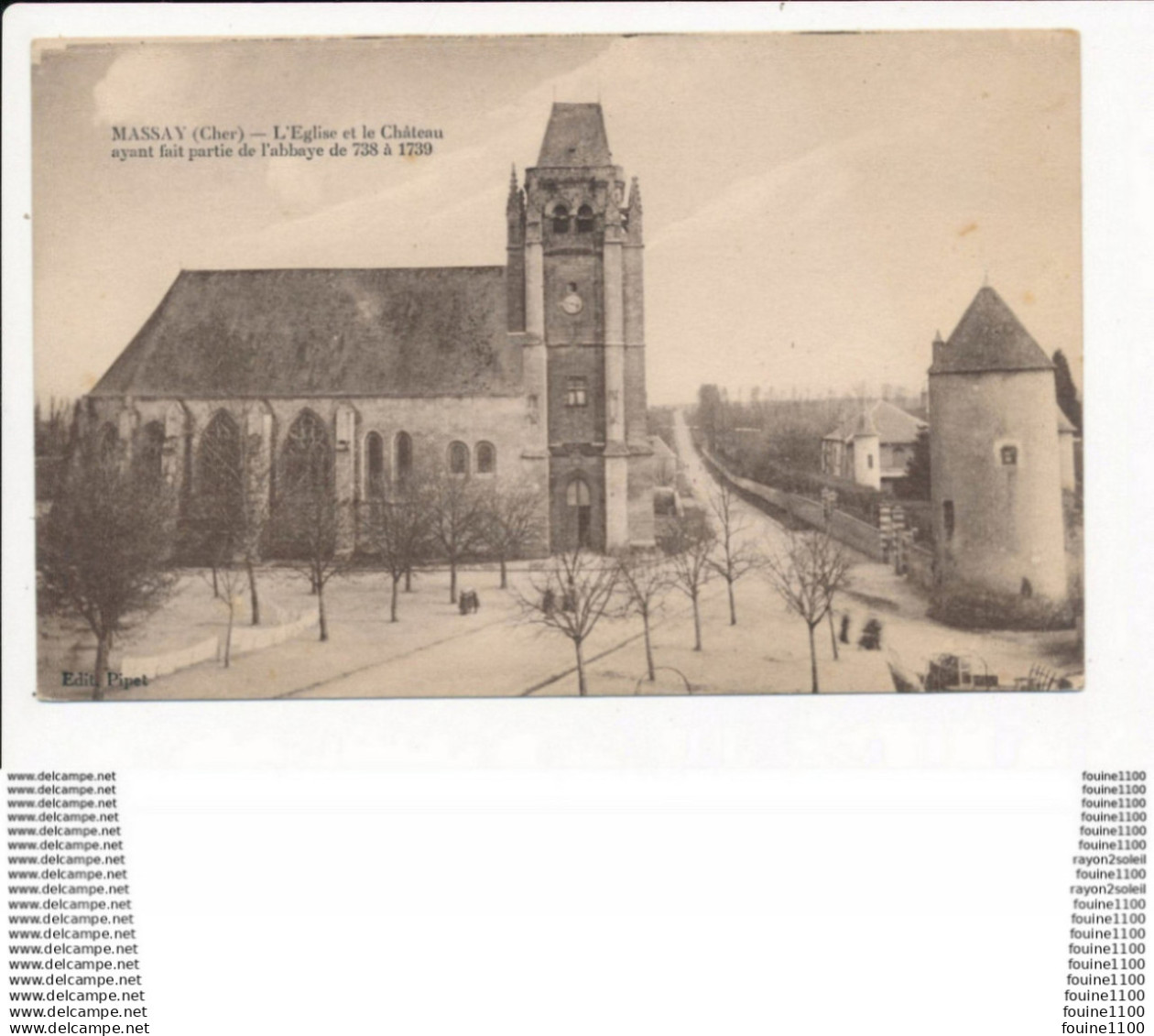 carte de MASSAY