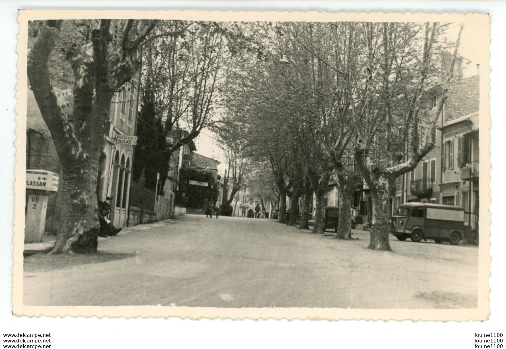 Carte de MORMOIRON le cours ( format C.P.A. )