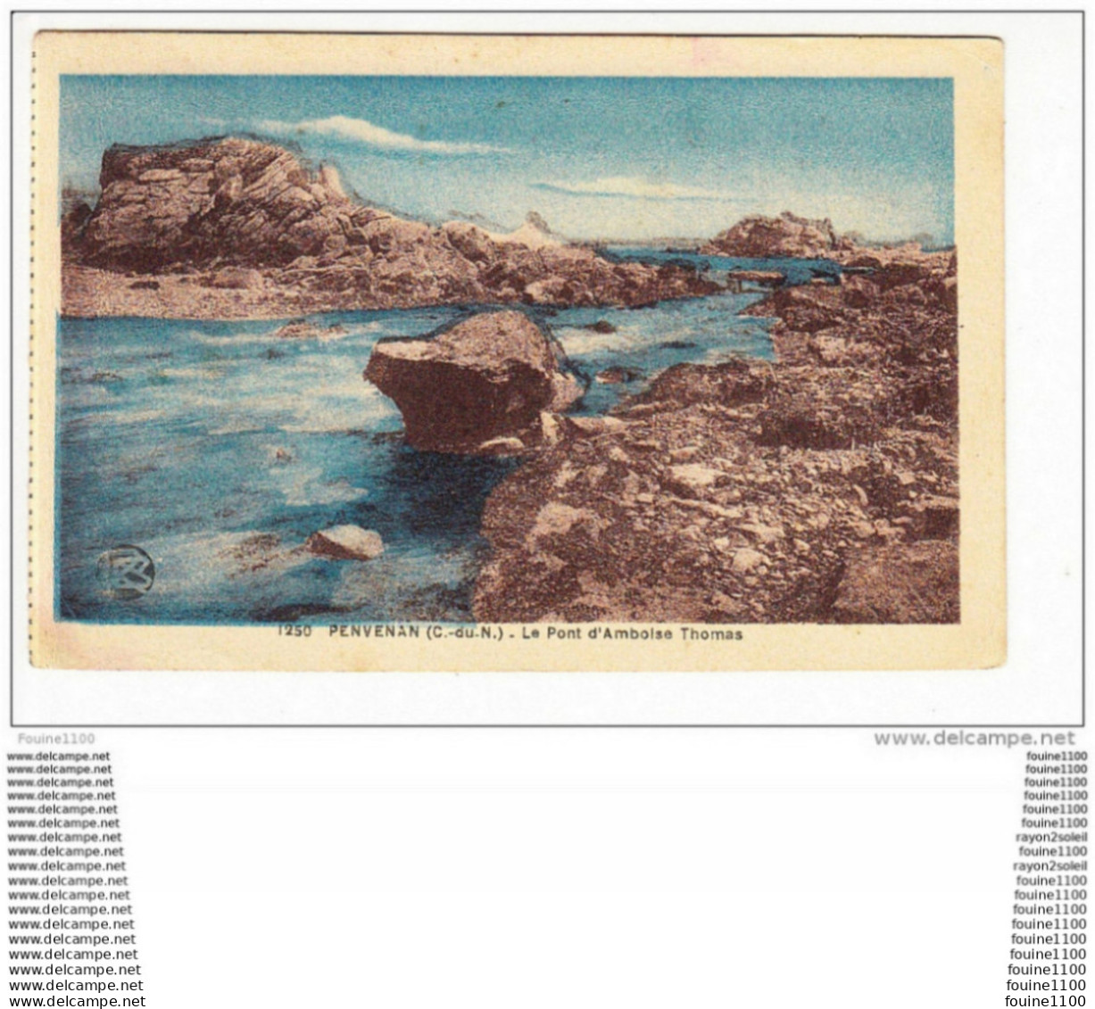carte de penvénan  ( recto verso )
