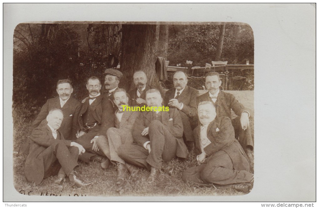 CARTE DE PHOTO EXCURSION A HOEYLAERT ** FOTOKAART UITSTAP HOEILAART