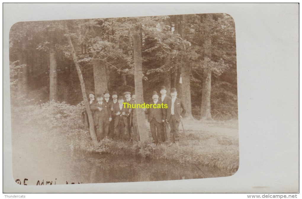 CARTE DE PHOTO EXCURSION HOEYLAERT ** FOTOKAART UITSTAP HOEILAART