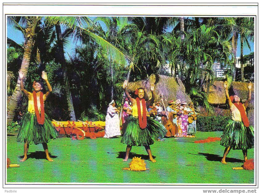 carte  Hawai  Danse Folklorique