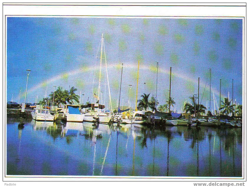 carte imprimé Hawai   honolulu  le port