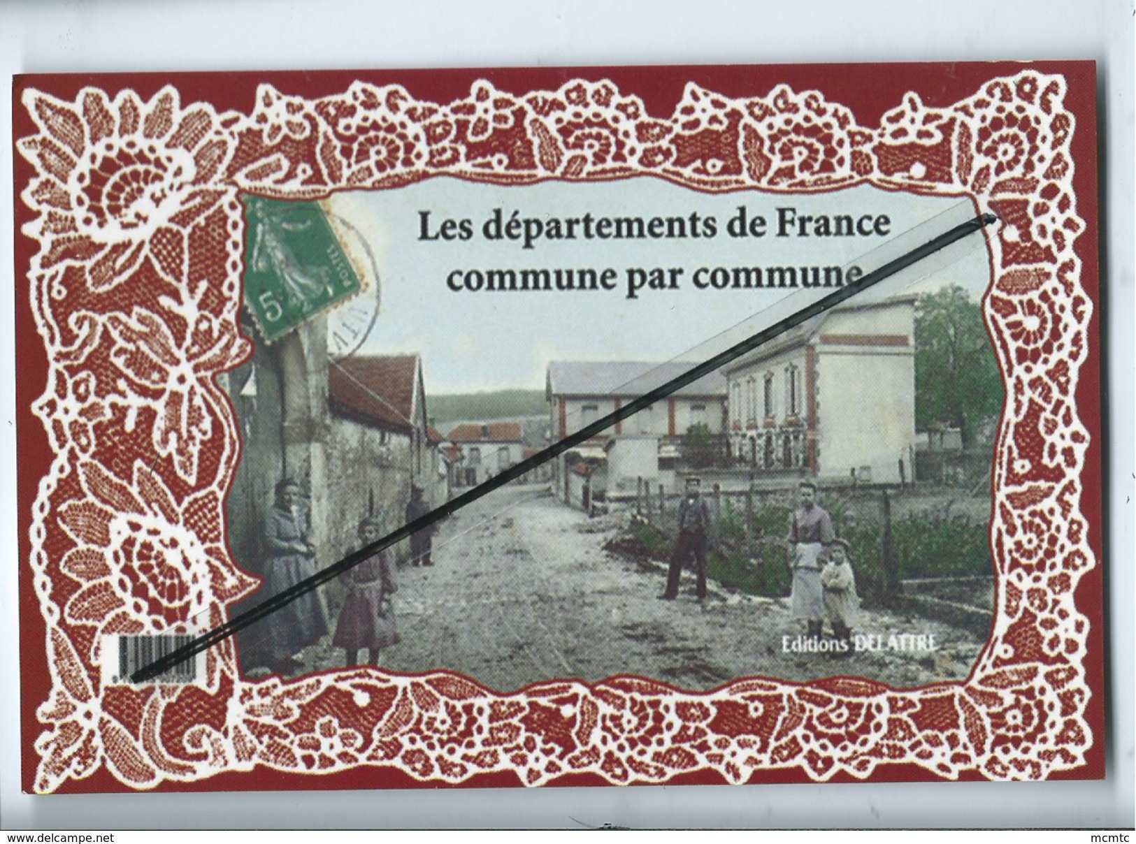 Carte Moderne- Les Départements de France commune par commune