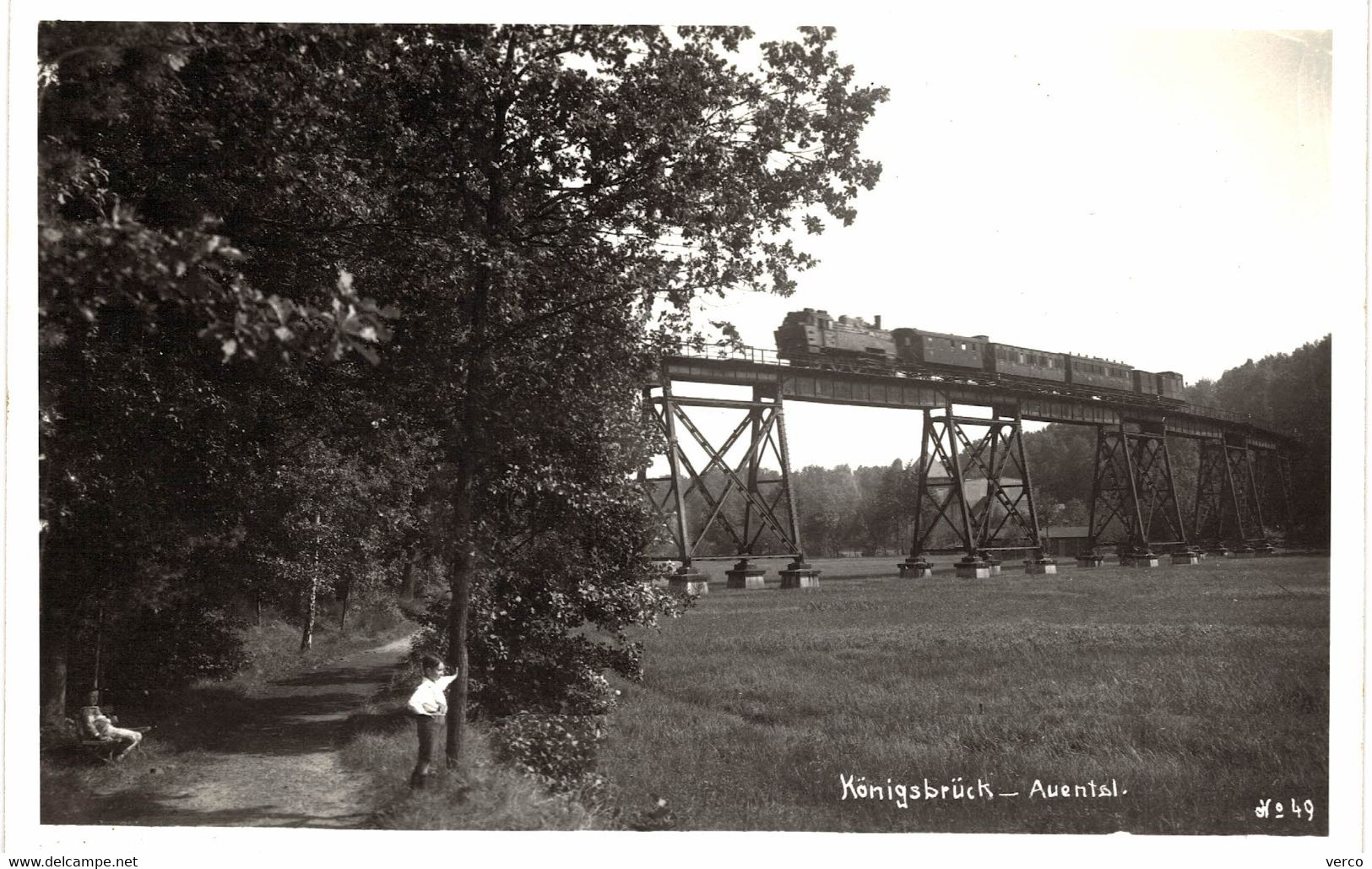 Carte PHOTO  Ancienne  de KÖNIGSBRUCK