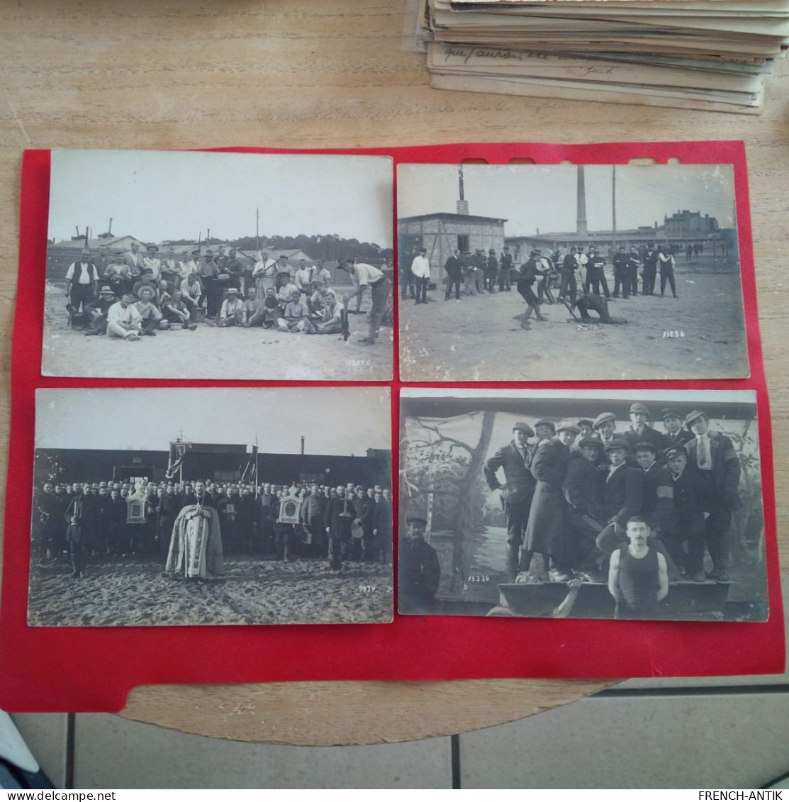 CARTE PHOTO BRANDEBOURG LOT DE 4