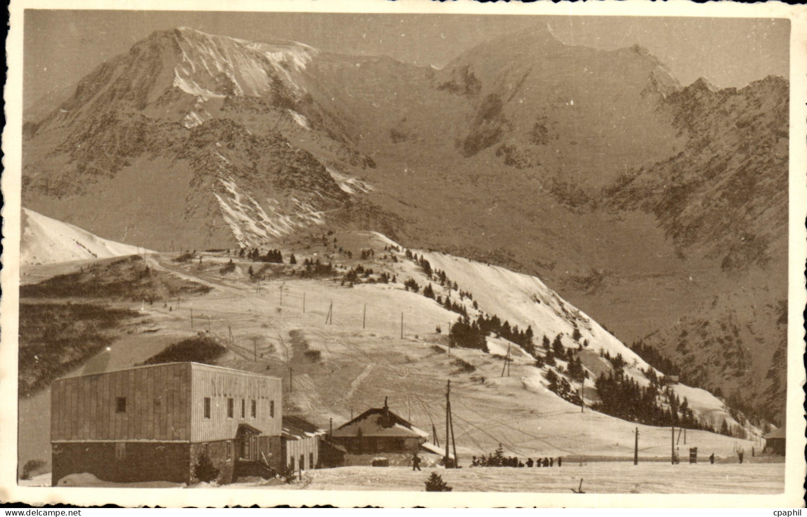 CARTE PHOTO col de la Voza