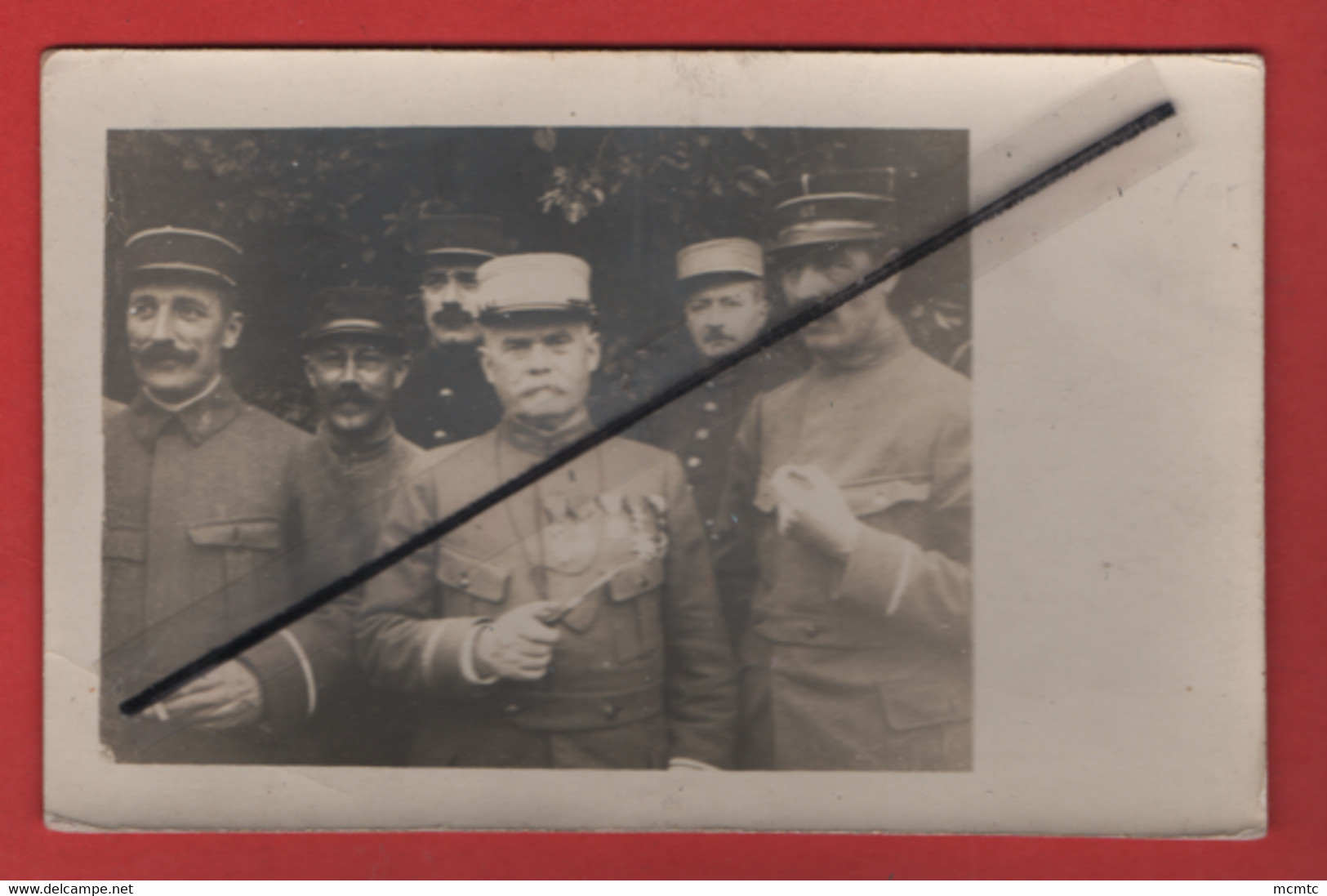 Carte photo  - Correspondance : 3 Juillet 1916 - Santeuil -( Militaires , militaire )
