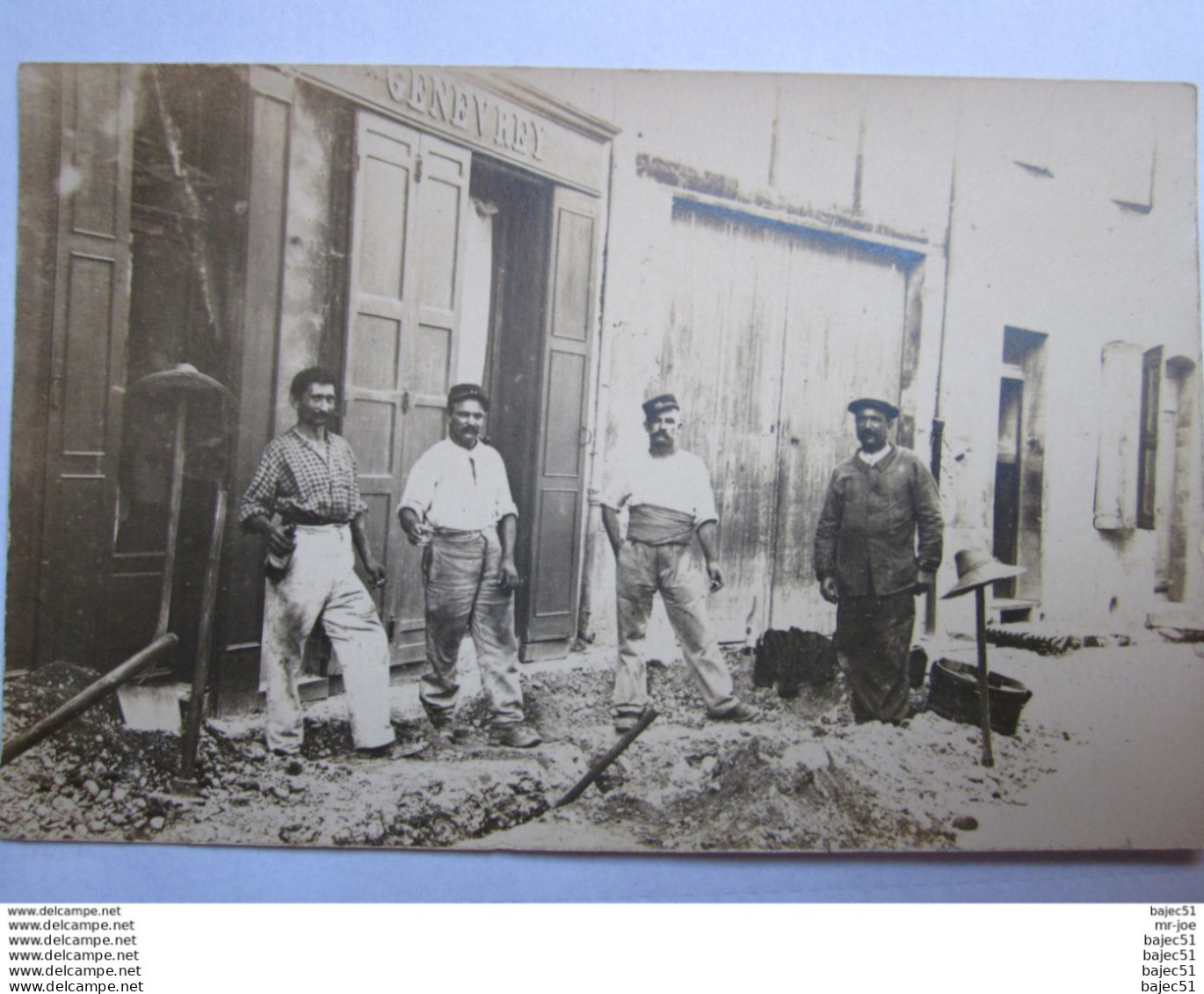 Carte photo de Grenoble " Genevrey "