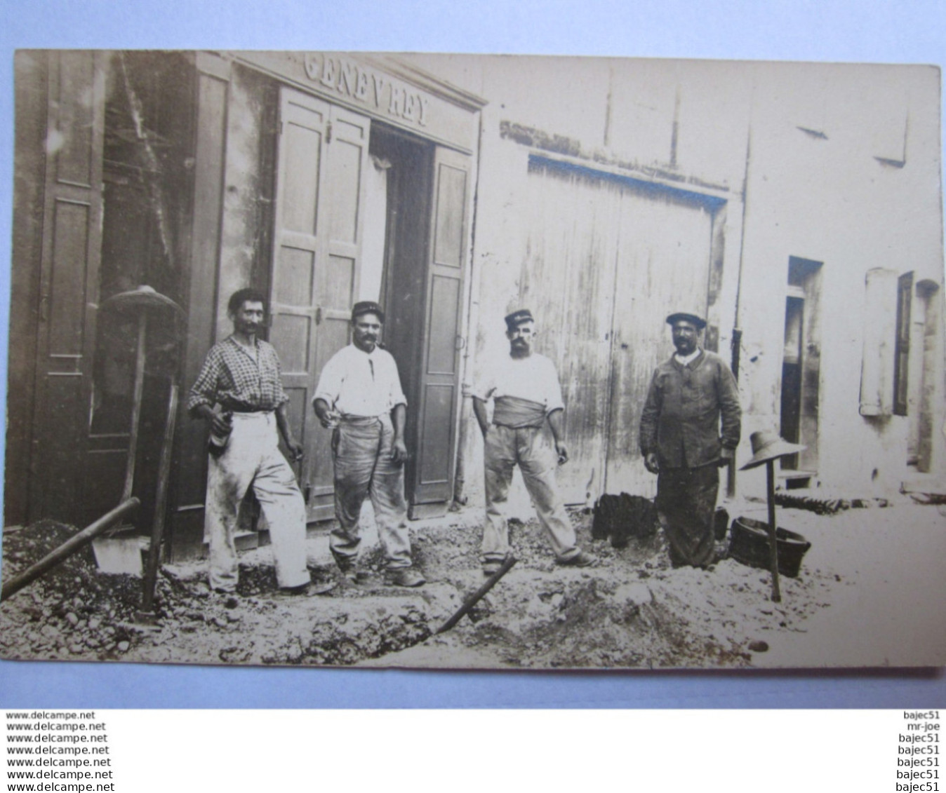 Carte photo de Grenoble " Genevrey "