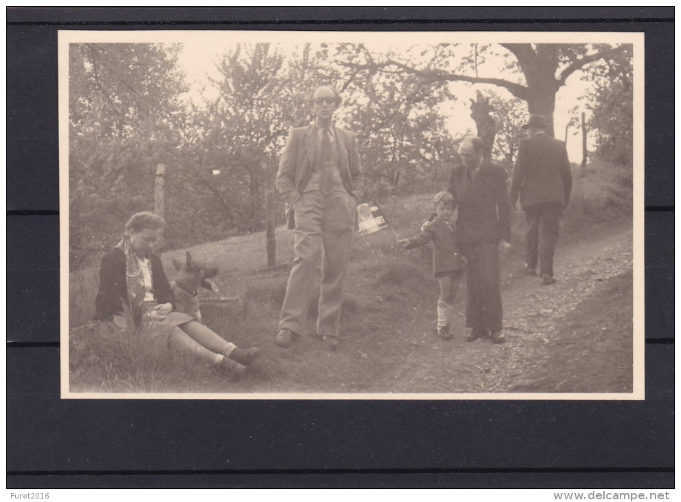 Carte Photo famille ( Housse , ) (enfant avec publicité  dubonnet