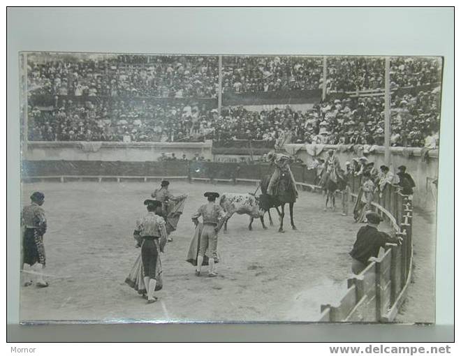 CARTE PHOTO NIMES CORRIDA