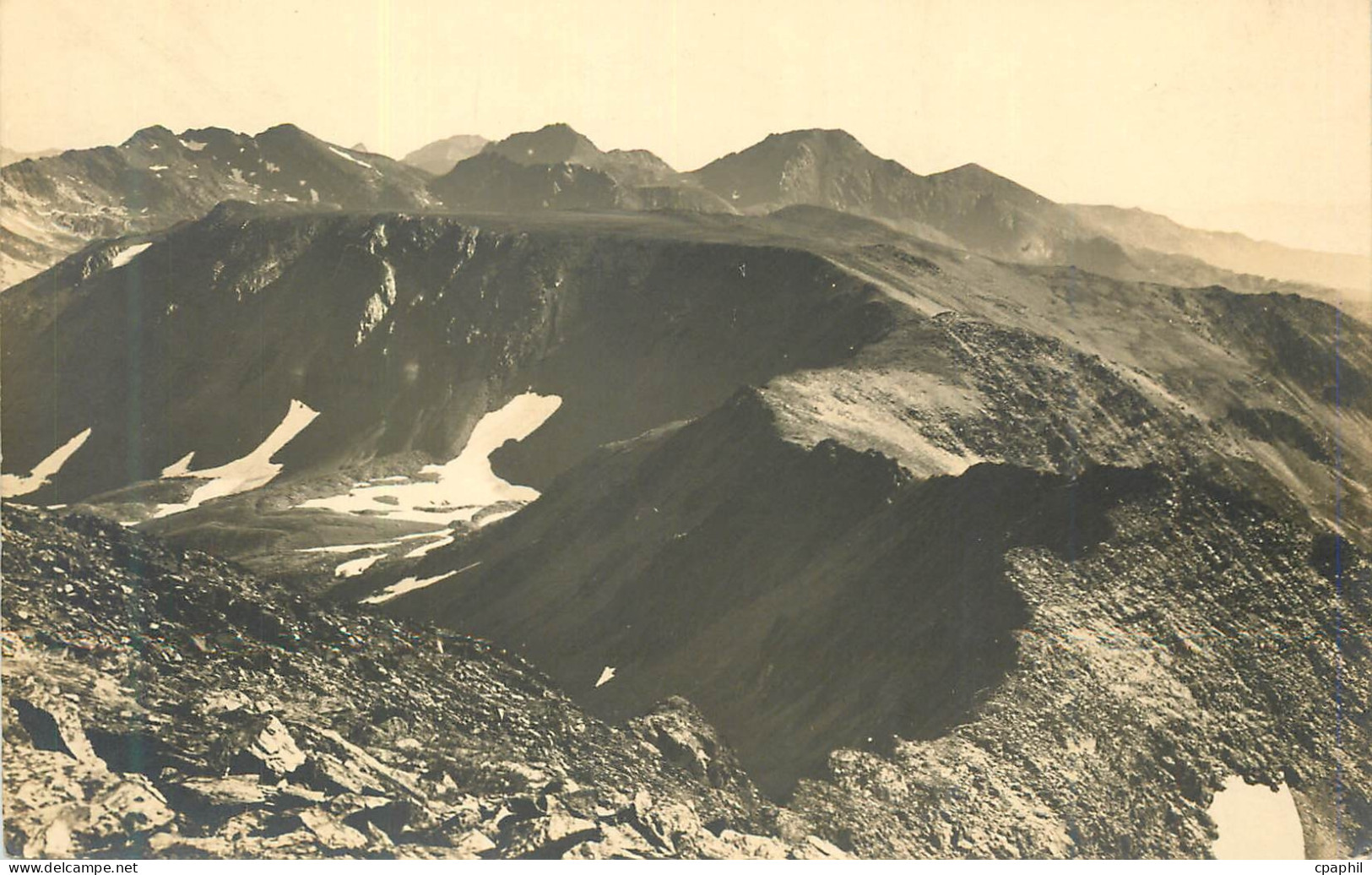 CARTE PHOTO Panorama de Carlitte