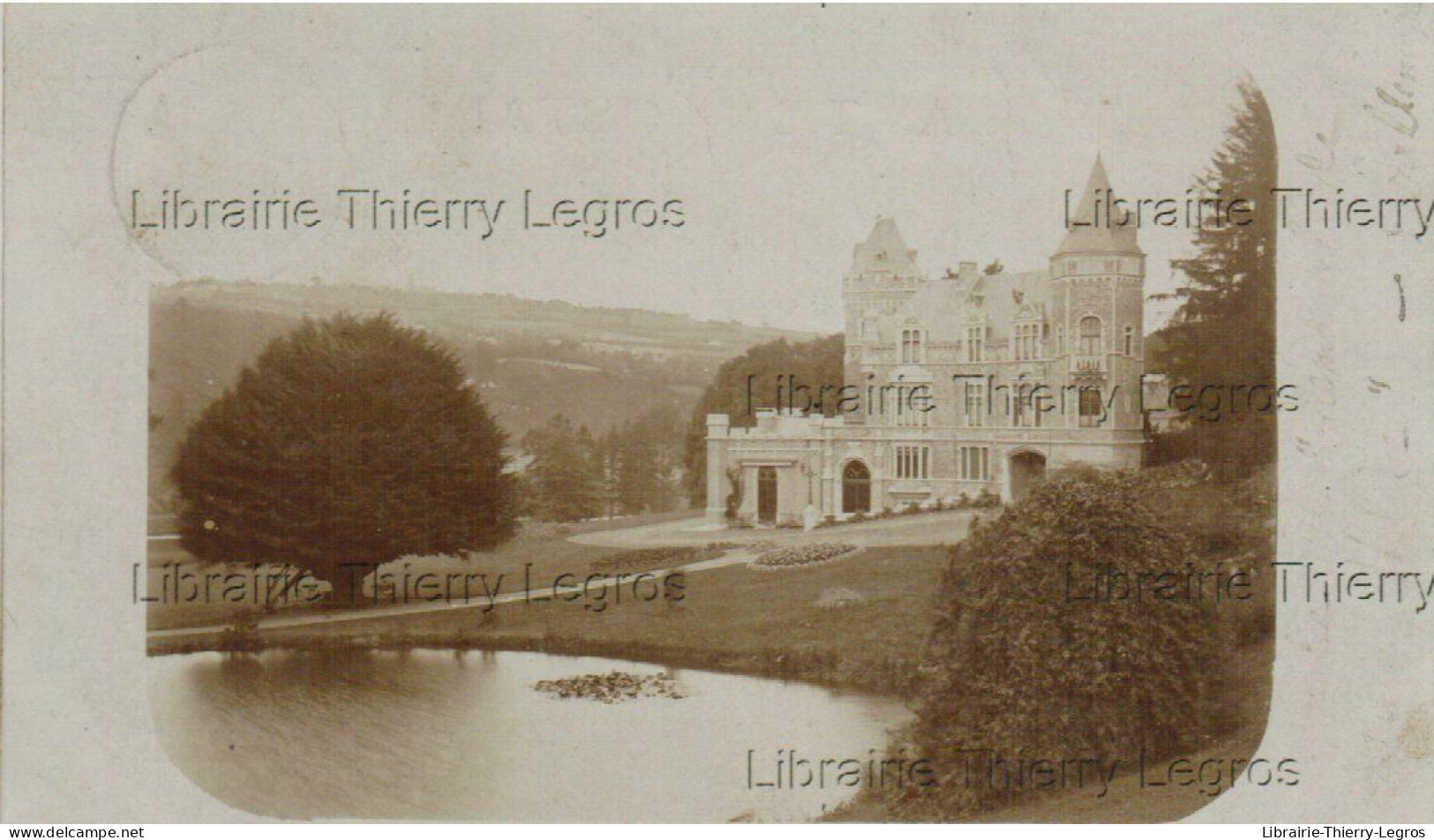 carte photo Pepinster Château des Mazures