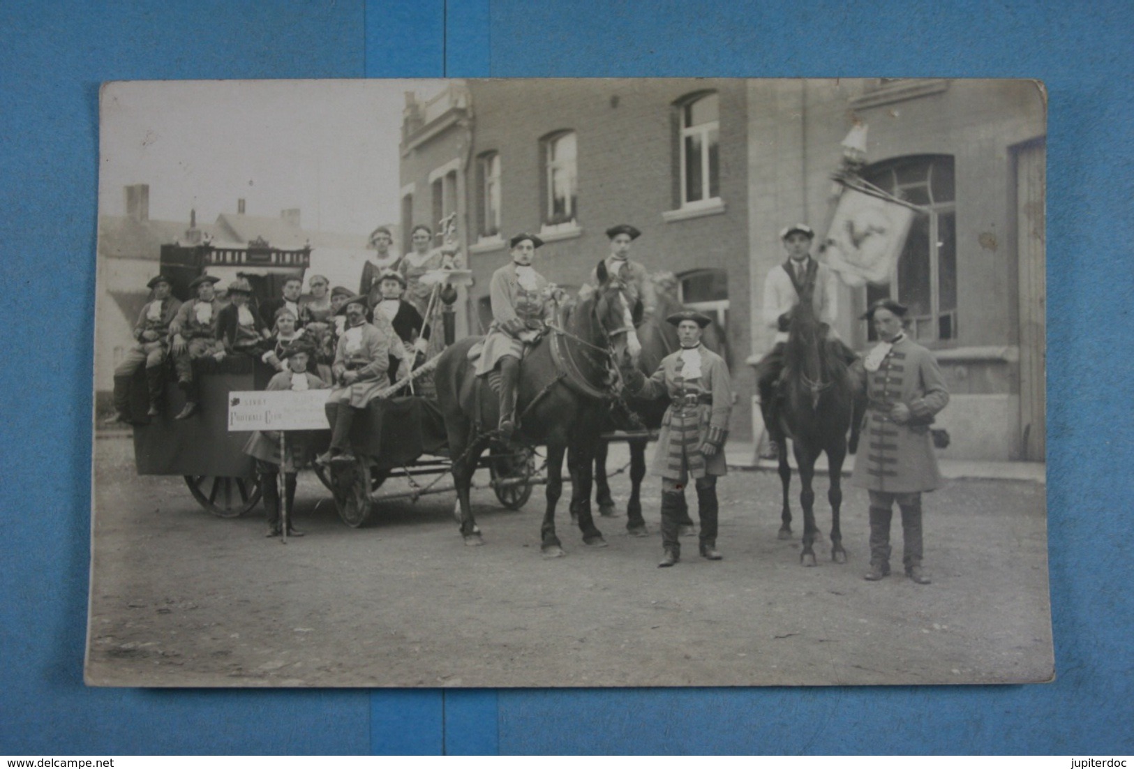Carte photo Sivry Cortège