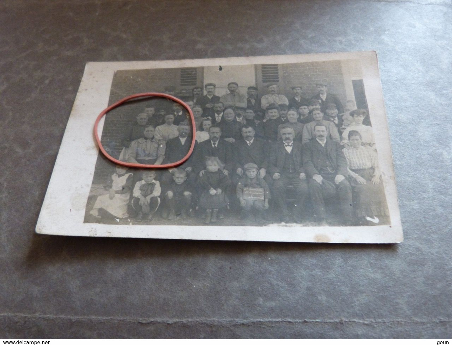 Carte photo Société financière l'Espérance Jamioulx