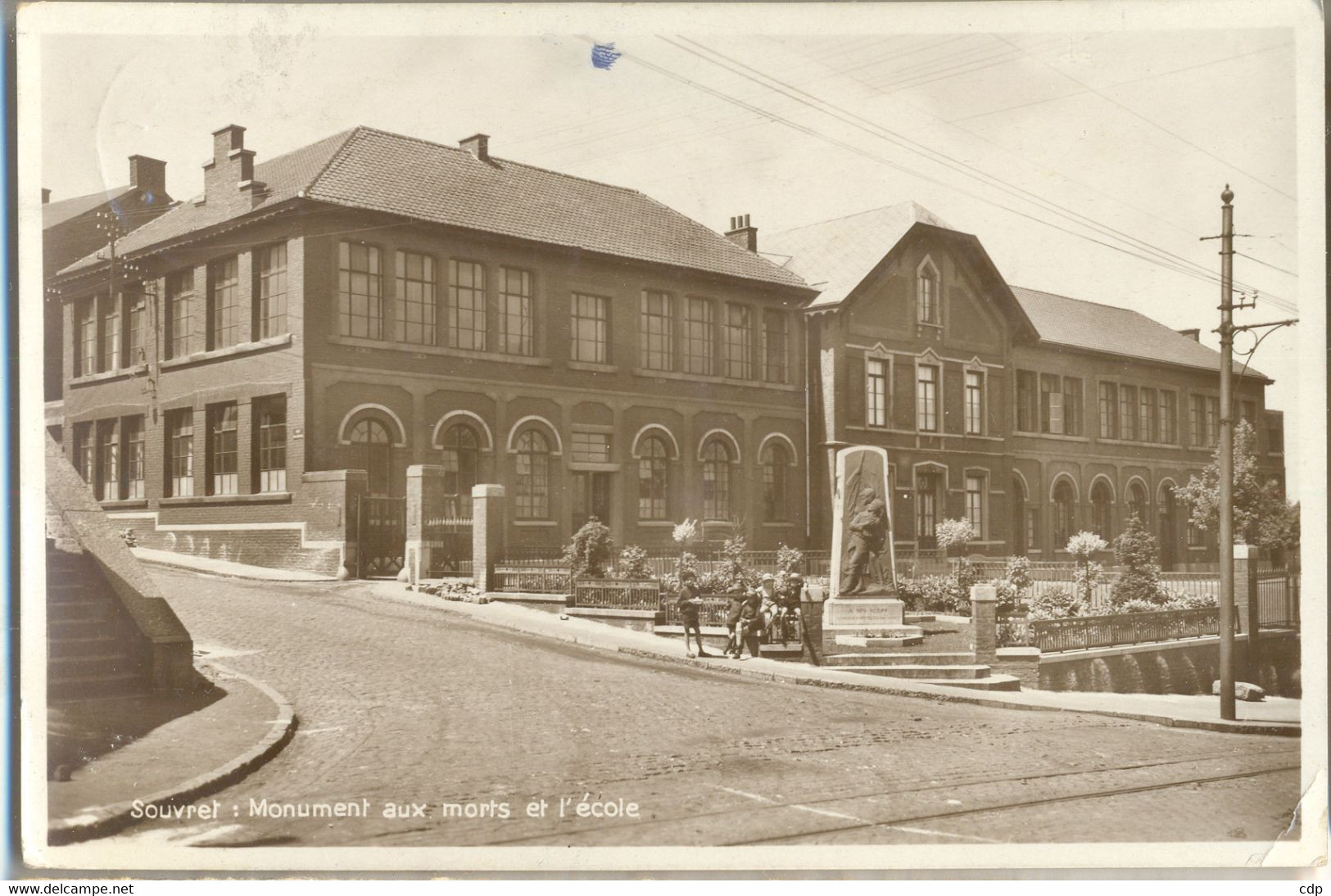 carte photo   souvret   1933