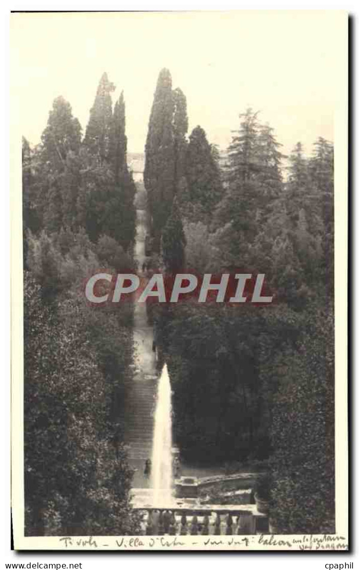 CARTE PHOTO Tivoli Villa Villa d'Este
