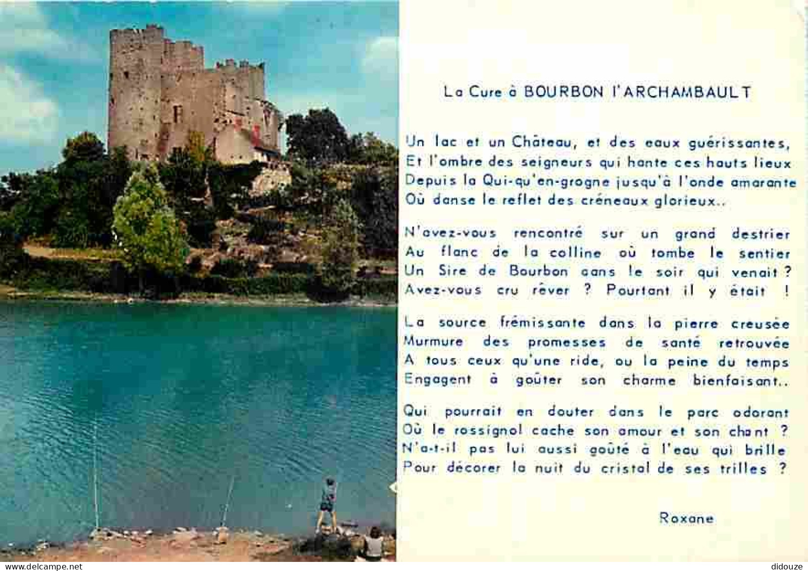 Carte Postale - 03 - Bourbon l'Archambault - La Cure à Bourbon l'Archambault - Flamme Postale - CPM - Voir Scans Recto-V