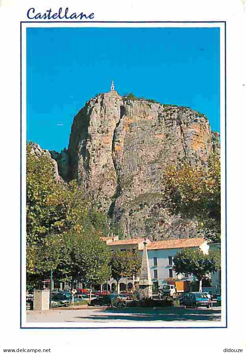 Carte Postale - 04 - Castellane - Automobiles - Flamme Postale de Castellane - CPM - Voir Scans Recto-Verso - Poscard -