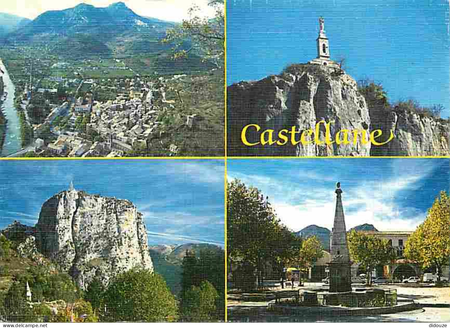 Carte Postale - 04 - Castellane - Multivues - Flamme Postale de Castellane - CPM - Voir Scans Recto-Verso - Poscard - Ca