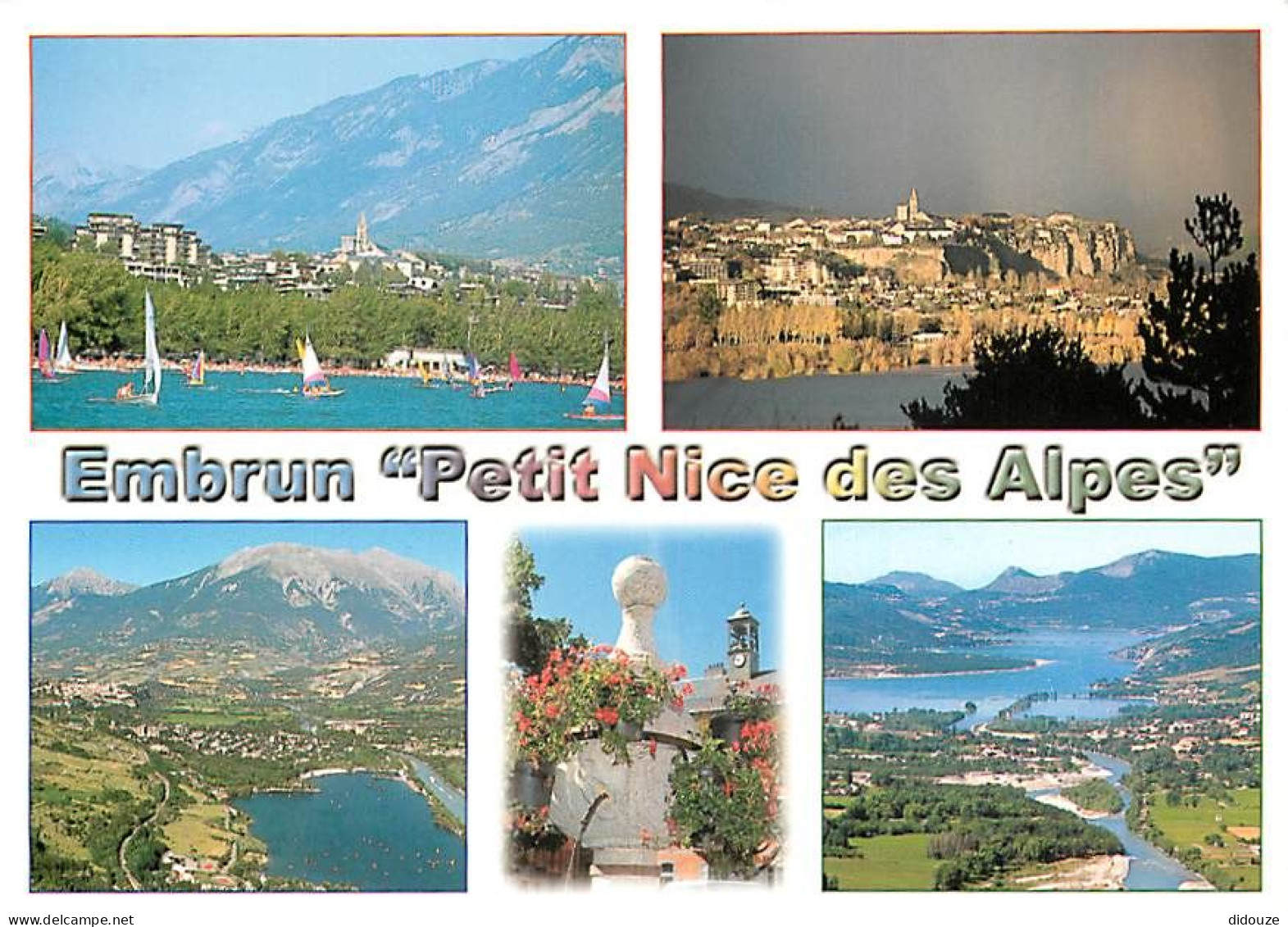 Carte Postale - 05 - Embrun - Multivues - Flamme Postale de Embrun - CPM - Voir Scans Recto-Verso - Poscard - Carta Post