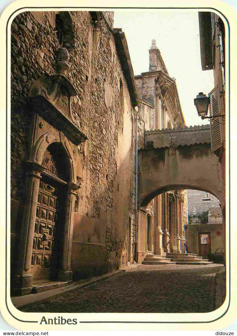 Carte Postale - 06 - Antibes - Dans la Vieille Ville la Cathédrale - CPM - Voir Scans Recto-Verso