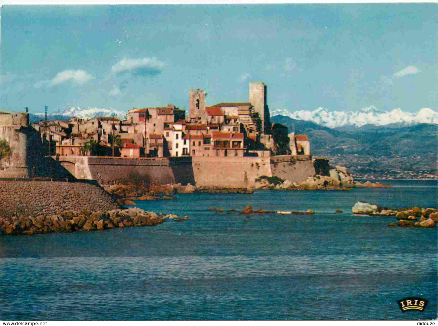 Carte Postale - 06 - Antibes - Les Remparts - et les Alpes - CPM - Voir Scans Recto-Verso - Poscard - Carta Postal -  Po