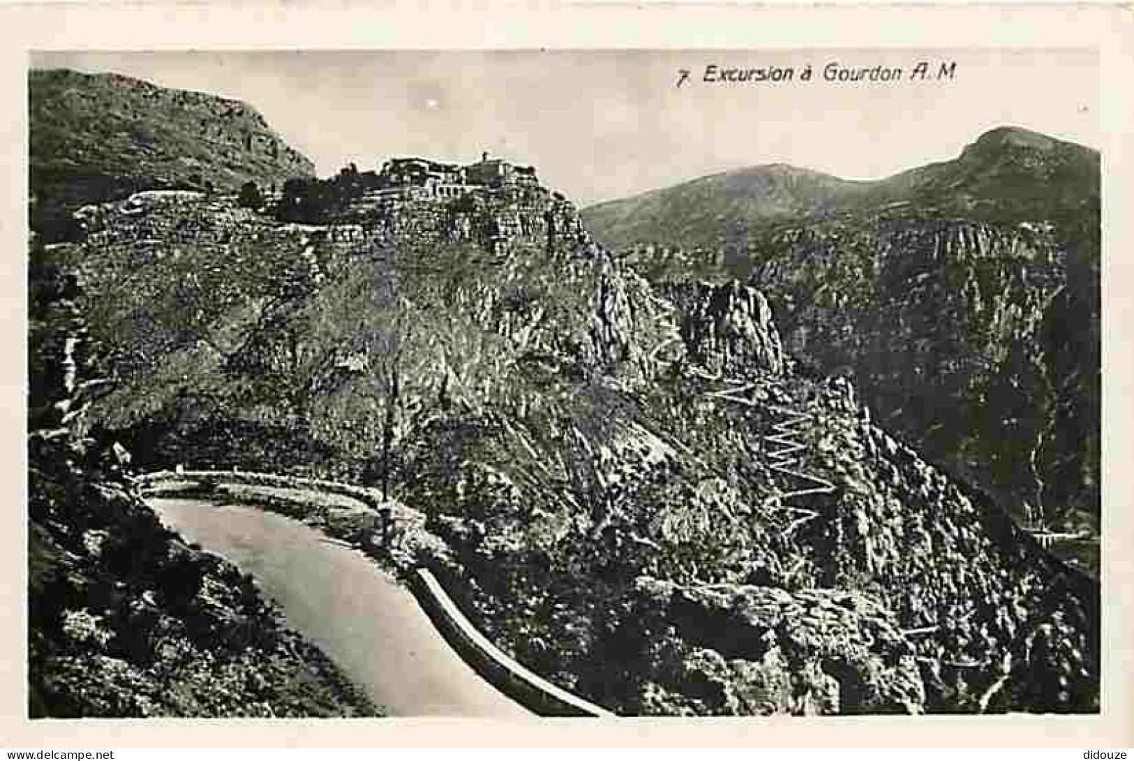 Carte Postale - 06 - Gourdon - Excursion à Gourdon - CPM - Voir Scans Recto-Verso - Poscard - Carta Postal -  Postkarte