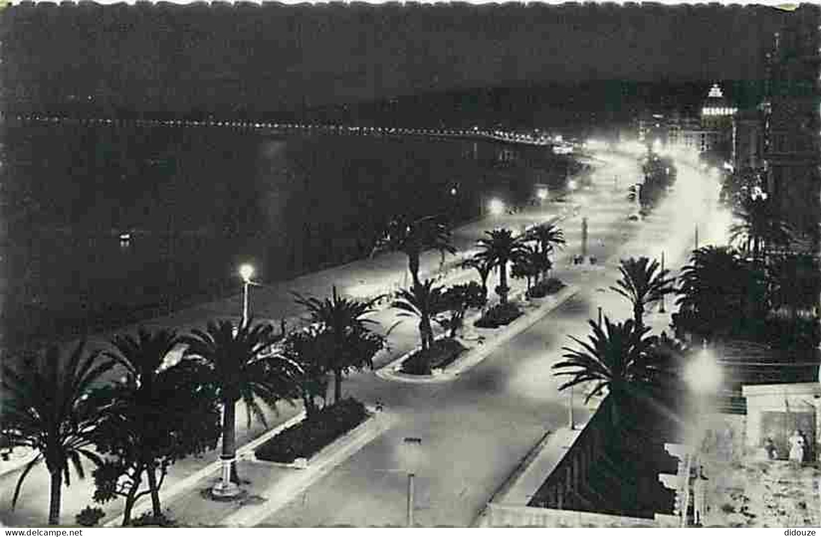 Carte Postale - 06 - Nice - La Baie des Anges la Nuit - CPM - Voir Scans Recto-Verso - Poscard - Carta Postal -  Postkar