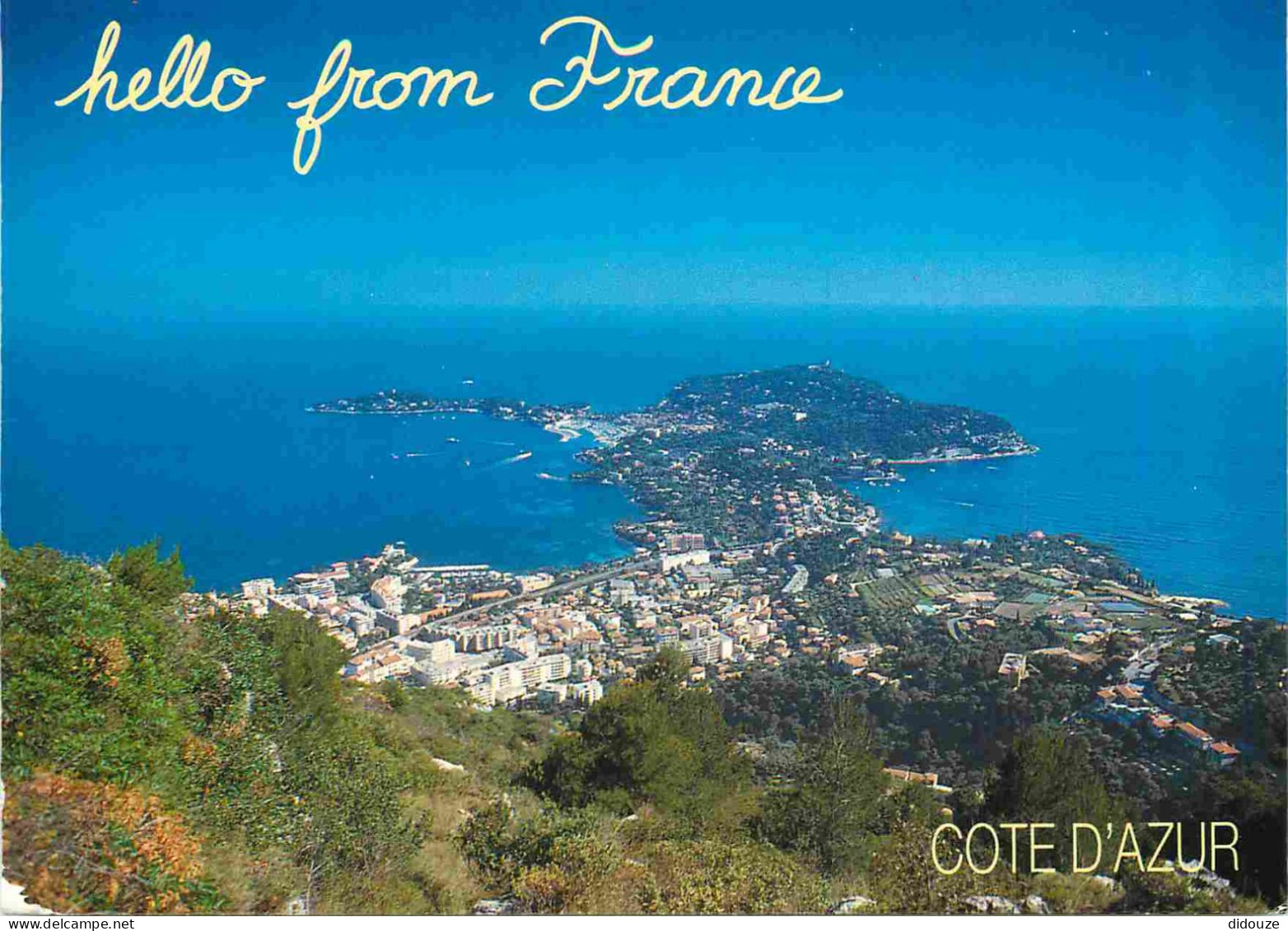 Carte Postale - 06 - Saint jean cap ferrat - Beaulieu - Vue aérienne - CPM - Voir Scans Recto-Verso