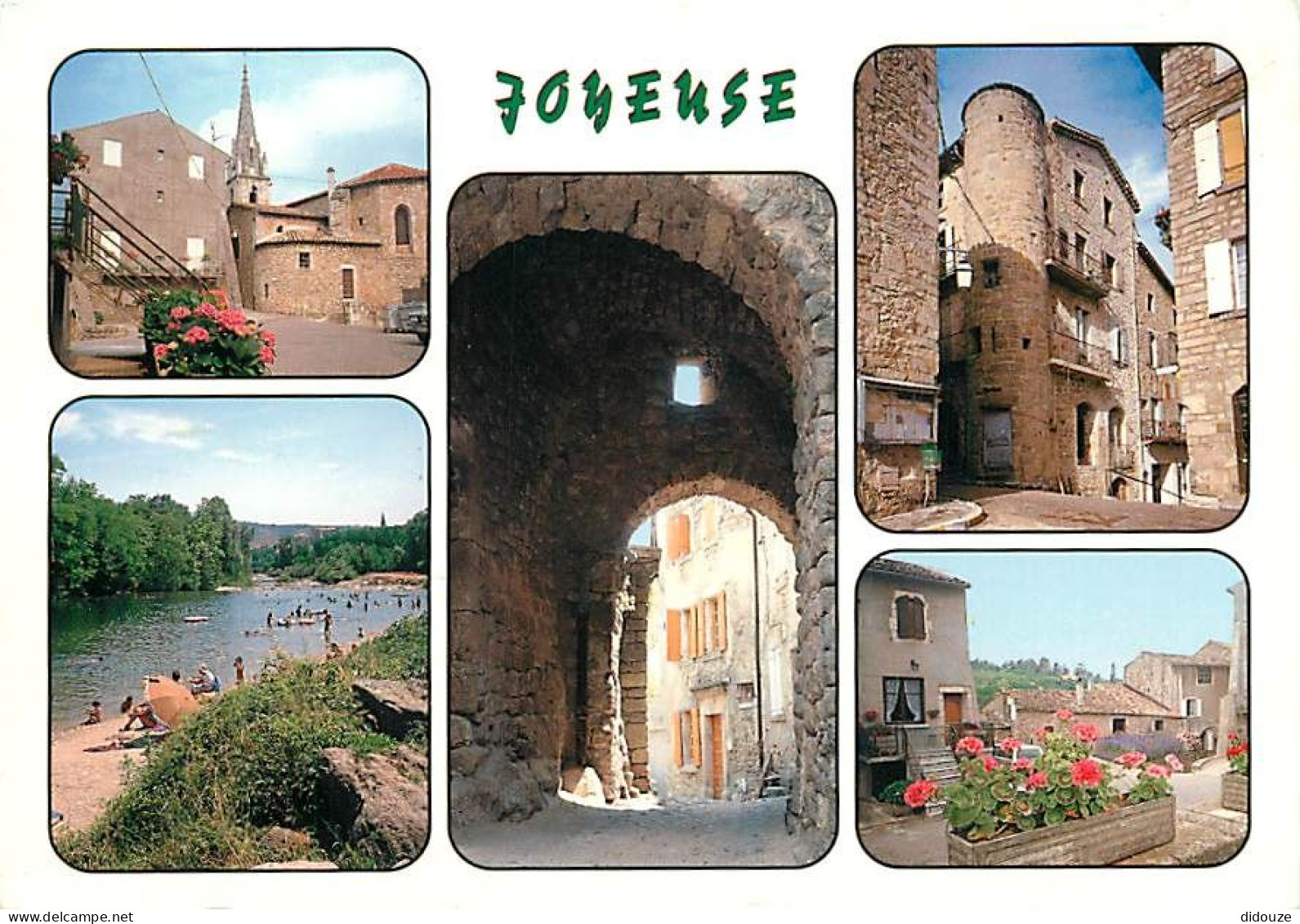 Carte Postale - 07 - Joyeuse - Multivues - CPM - Voir Scans Recto-Verso - Poscard - Carta Postal -  Postkarte