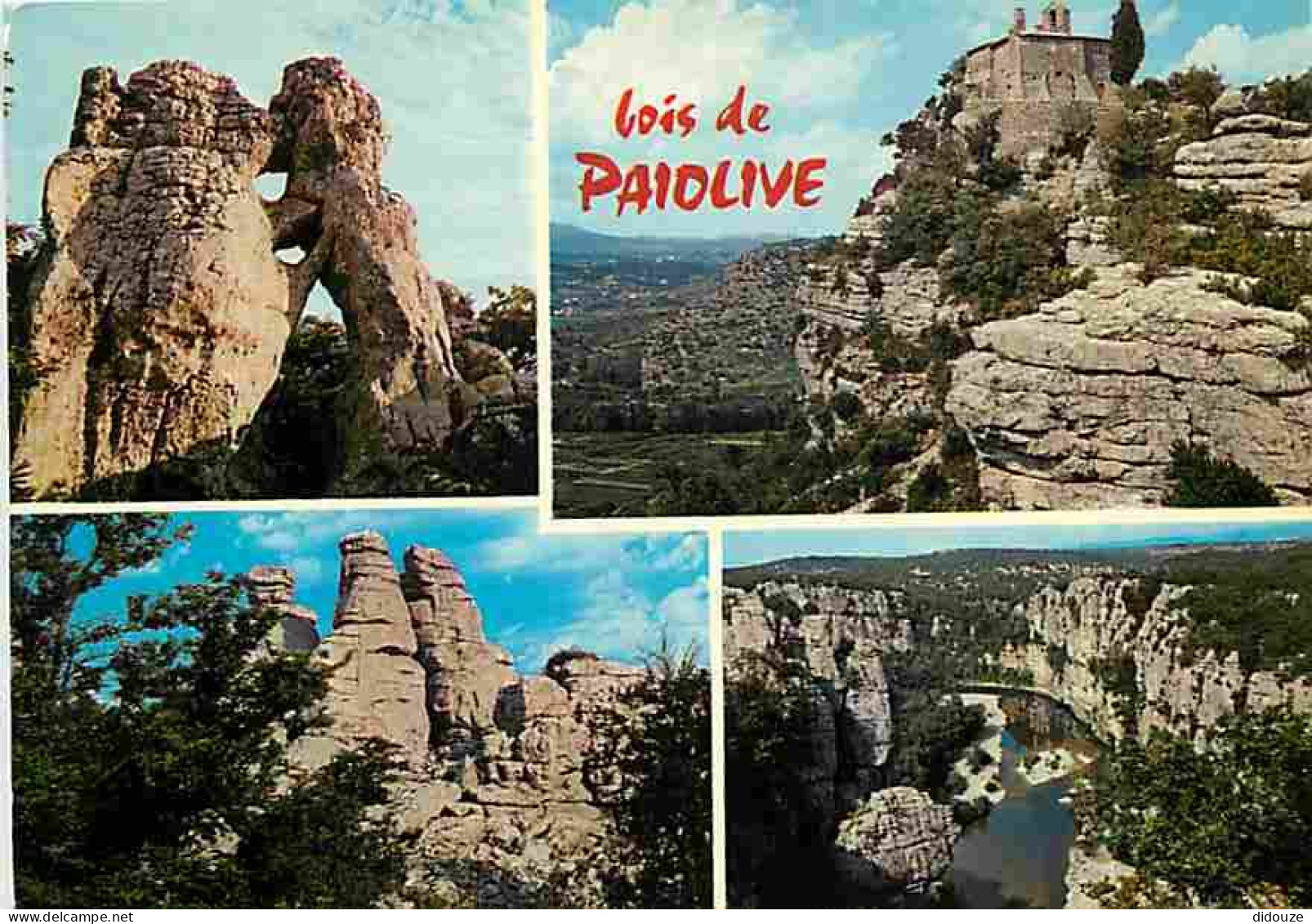 Carte Postale - 07 - Les Vans - Bois de Paiolive - Multivues - CPM - Voir Scans Recto-Verso - Poscard - Carta Postal -