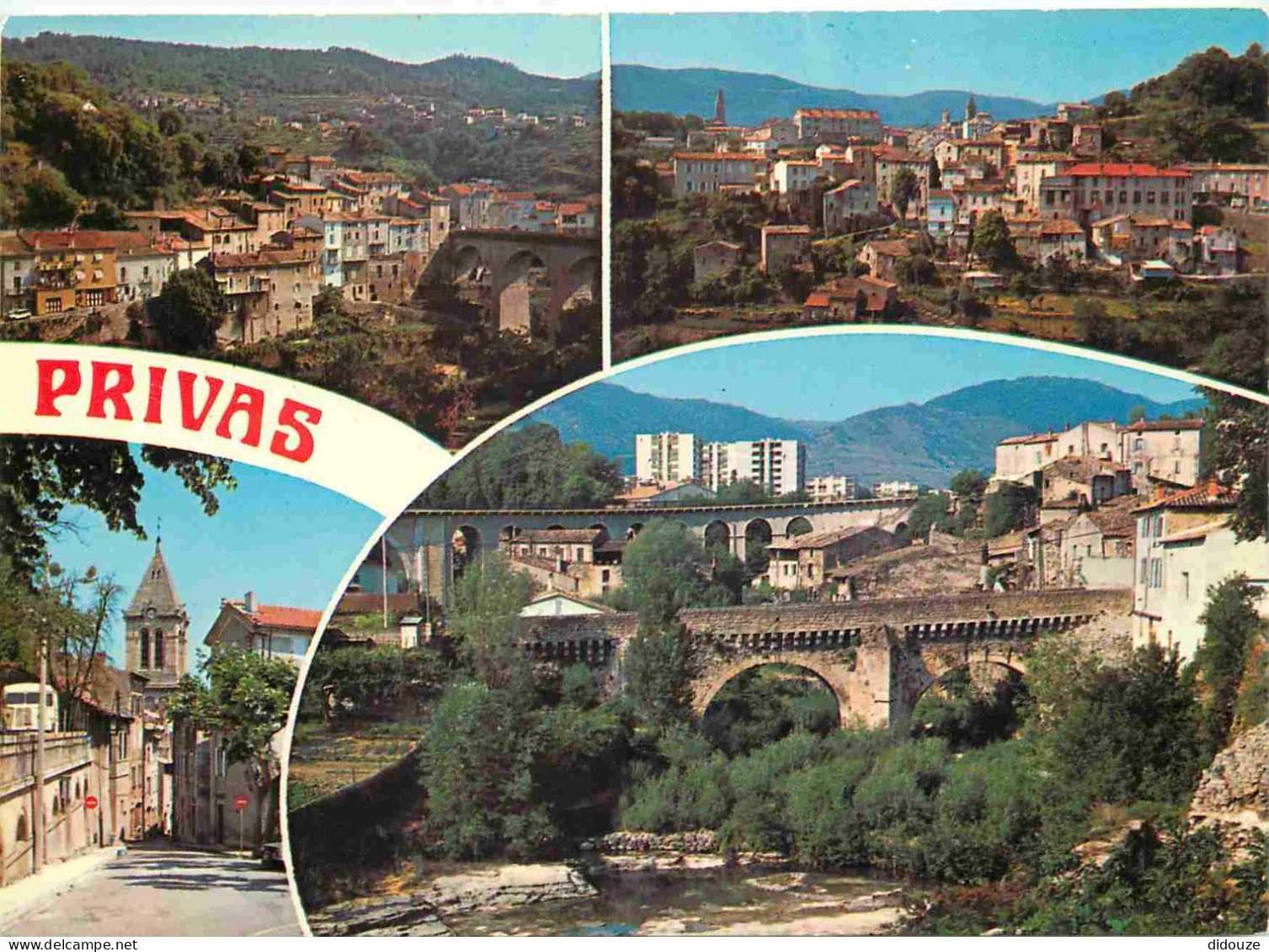Carte Postale - 07 - Privas - Multivues -  -  -  -  - CPM -  -  - Voir Scans Recto-Verso