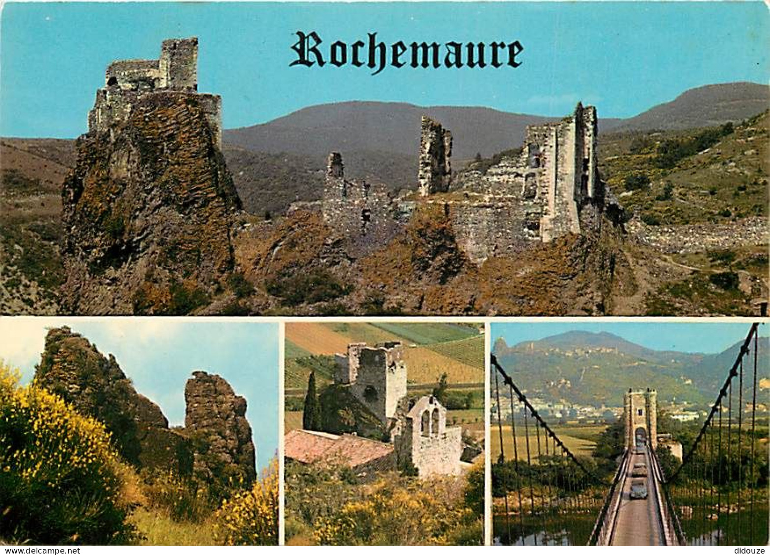 Carte Postale - 07 - Rochemaure - Multivues - CPM - Voir Scans Recto-Verso - Poscard - Carta Postal -  Postkarte