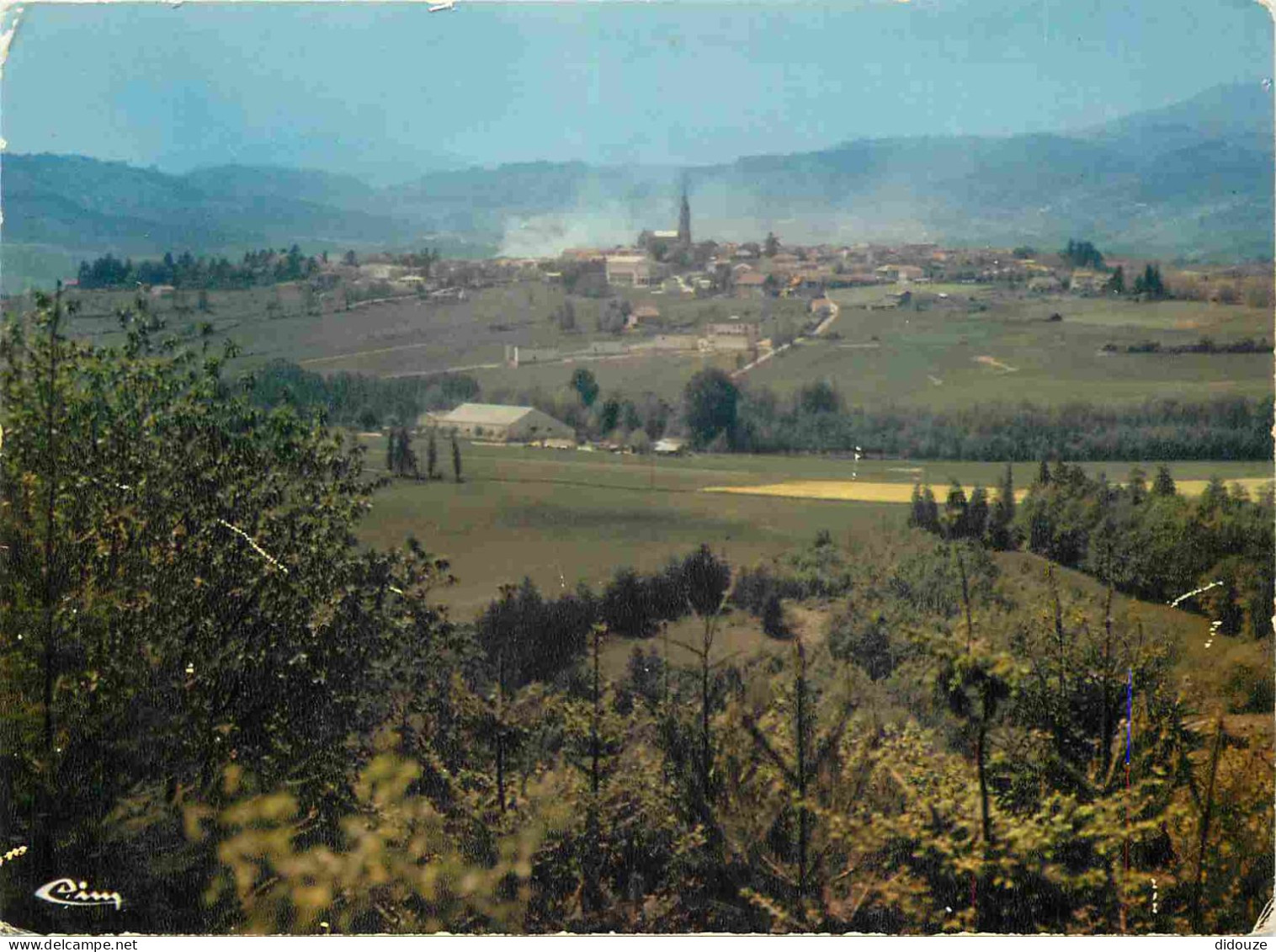 Carte Postale - 07 - Vernoux-en-vivarais - Vue générale -  -  -  -  - CPM -  -  - Voir Scans Recto-Verso