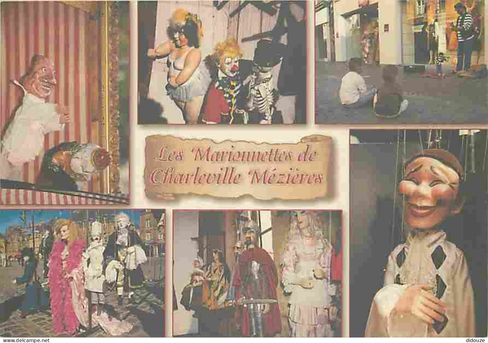 Carte Postale - 08 - Charleville Mézières - Les Marionnettes de Charleville Mézières - Multivues - CPM - Voir Scans Rect