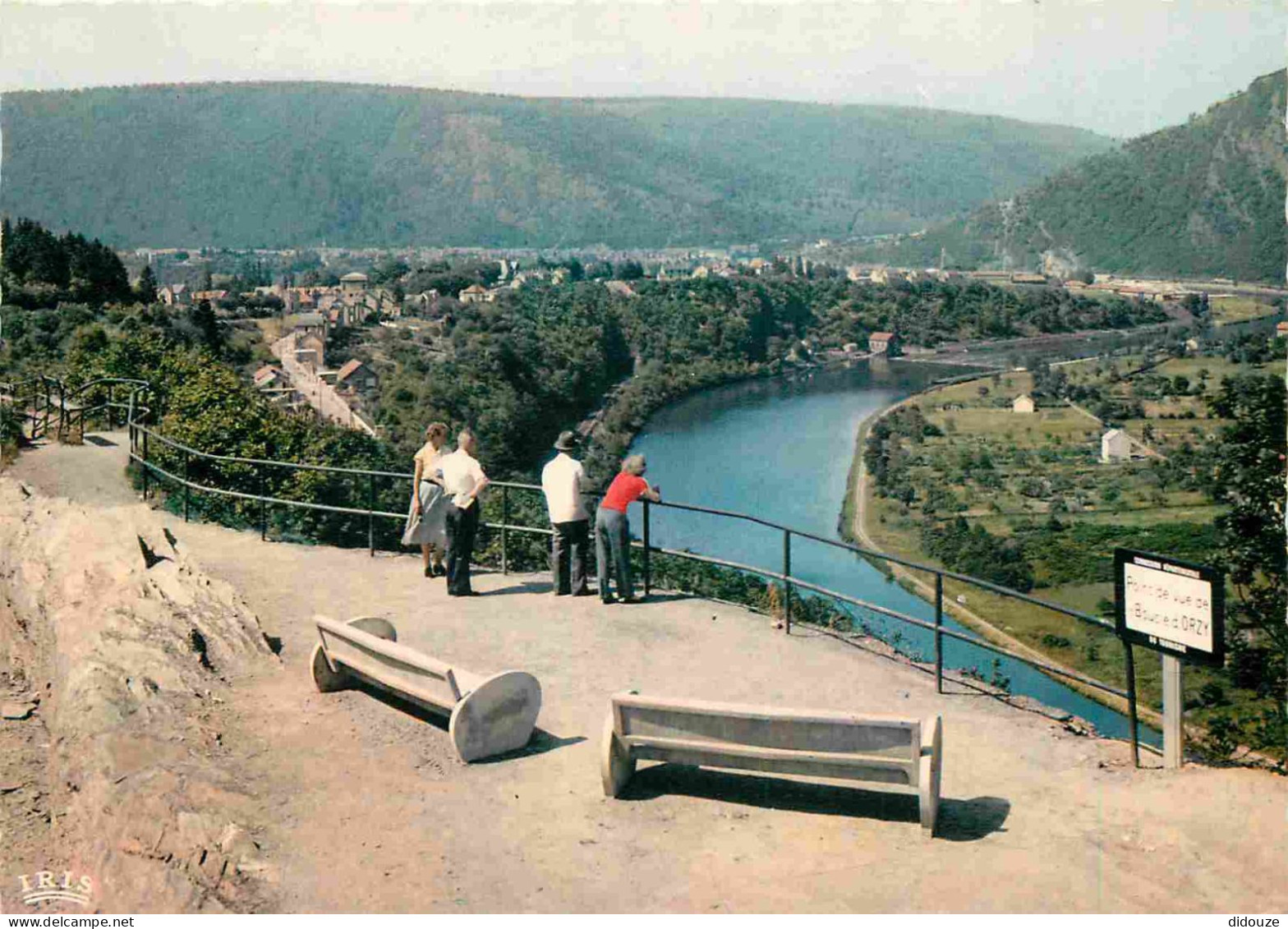 Carte Postale - 08 - Revin - Vu sur Revin prix du point de vue d'Orxy - Carte Dentelée - CPM - Voir Scans Recto-Verso -