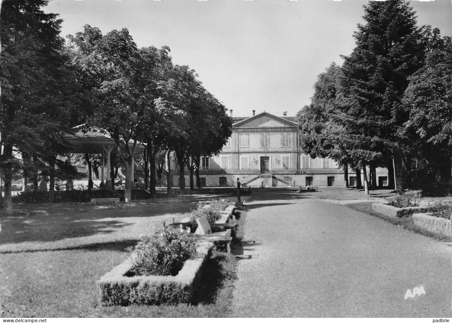 carte postale 09. Lezat sur Leze   très beau plan