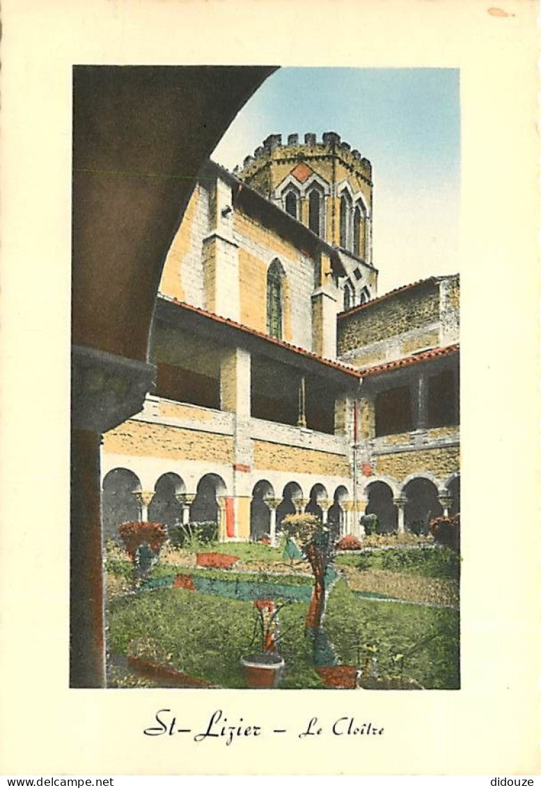 Carte Postale - 09 - Saint Girons - Environs de Saint Girons - Saint Lizier - Le Cloitre - CPSM grand format - Carte Neu